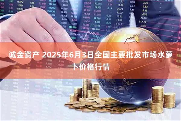 诚金资产 2025年6月3日全国主要批发市场水萝卜价格行情
