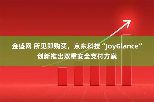 金盛网 所见即购买，京东科技“JoyGlance”创新推出双重安全支付方案